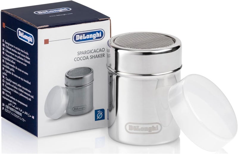 De'Longhi Cocoa Shaker and Sprinkler Steel 175ml | DLSC061 (Steel) - Image 4